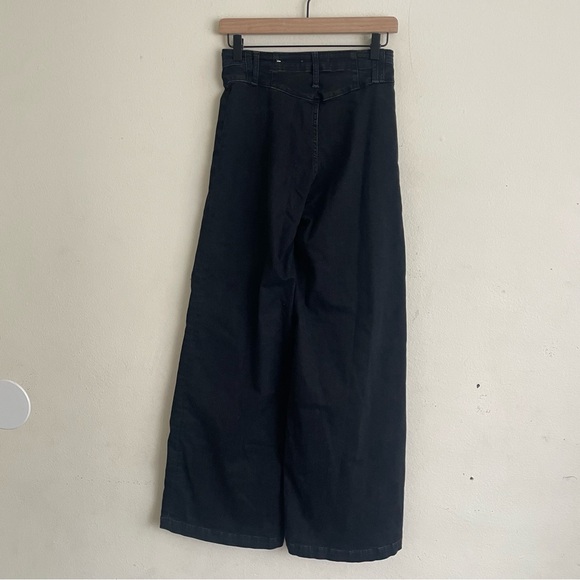 We The Free Free People Libre Wide Leg Jeans High Rise Denim Size 27 Bohemiam - Picture 4 of 8